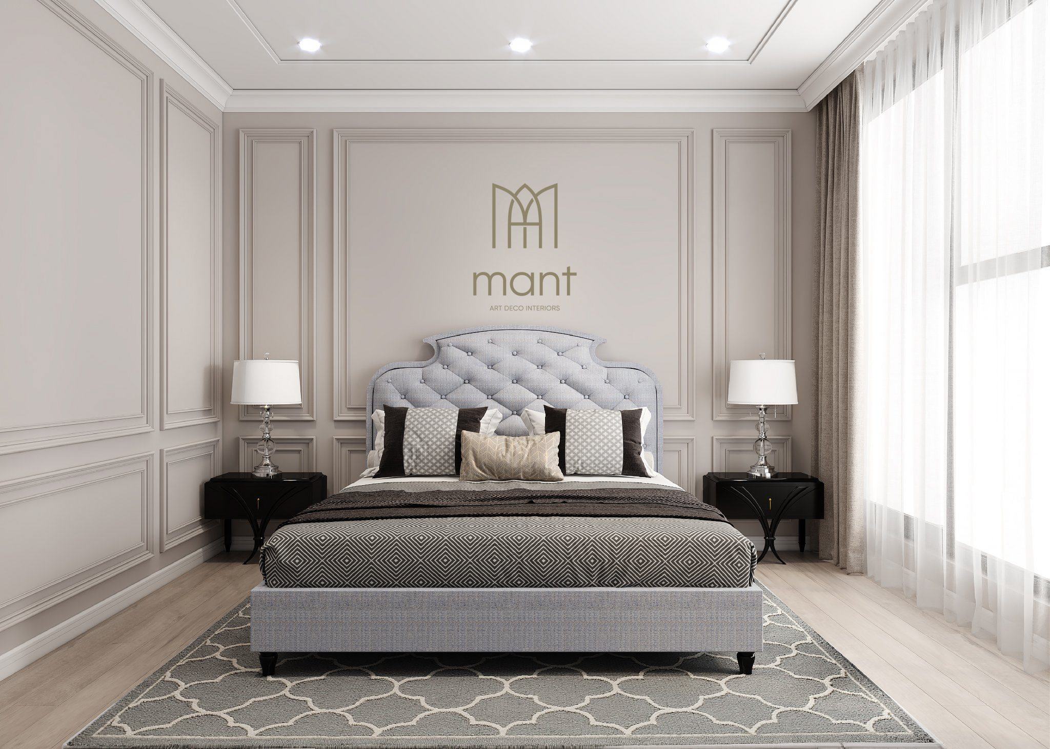 Gợi ý 5 mẫu giường ngủ tinh tế phong cách nội thất Art Deco