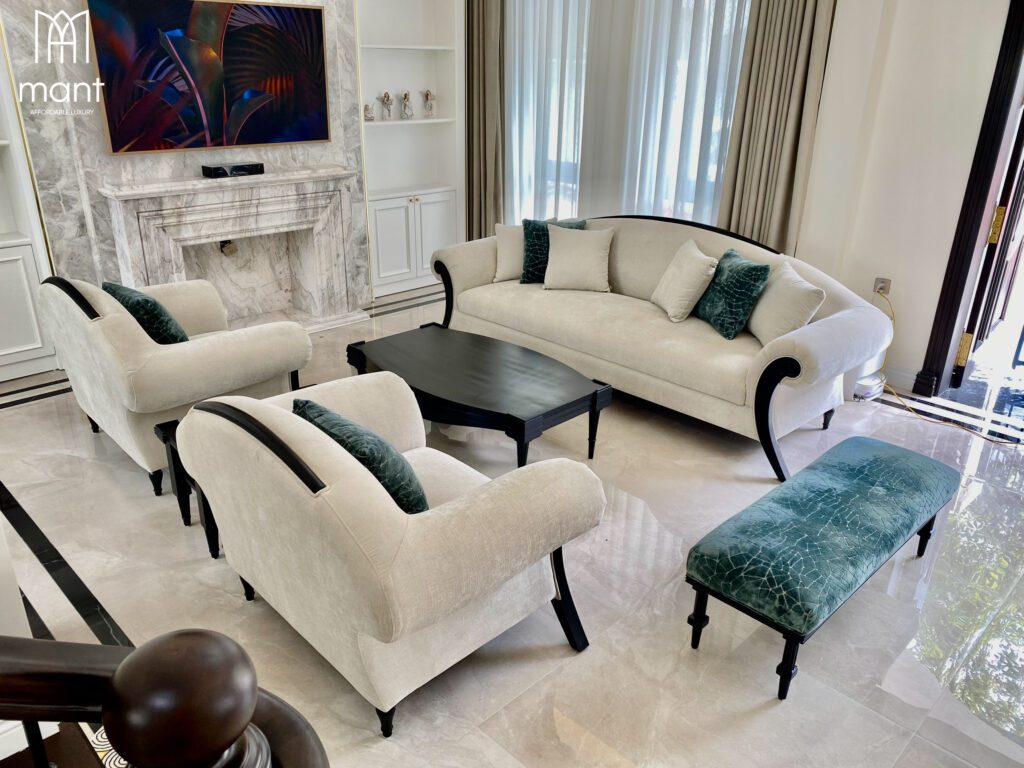 bộ sofa tân cổ điển đẹp cho căn hộ Imperia Hải Phòng