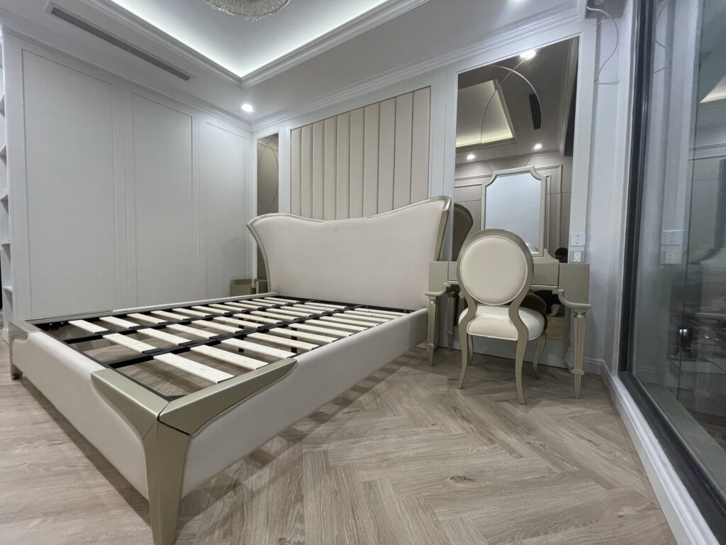 sofa giường cho phòng ngủ master căn hộ chung cư Hải Phòng