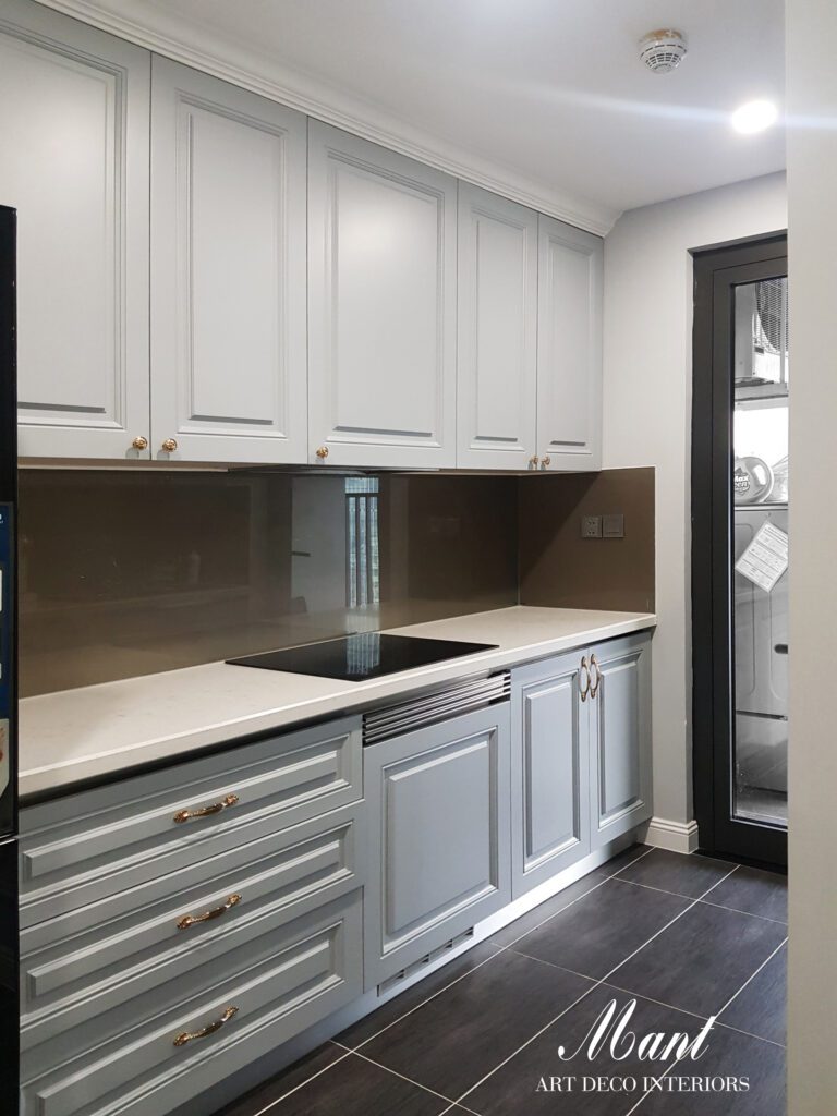 thiết kế phòng bếp hiện đại cho căn hộ chung cư
