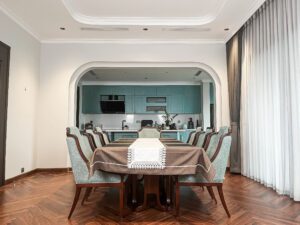 bàn ghế ăn cho nhà phố tô ngọc vân